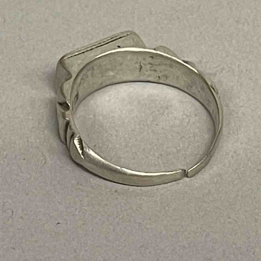 Vintage coin silver Tuareg ring – size 7 3/4