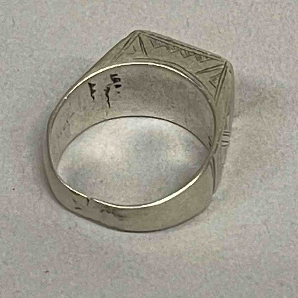 Vintage coin silver Tuareg ring – size 6 1/4