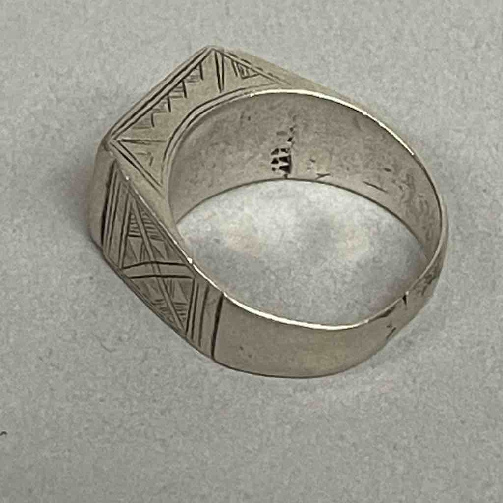 Vintage coin silver Tuareg ring – size 6 1/4