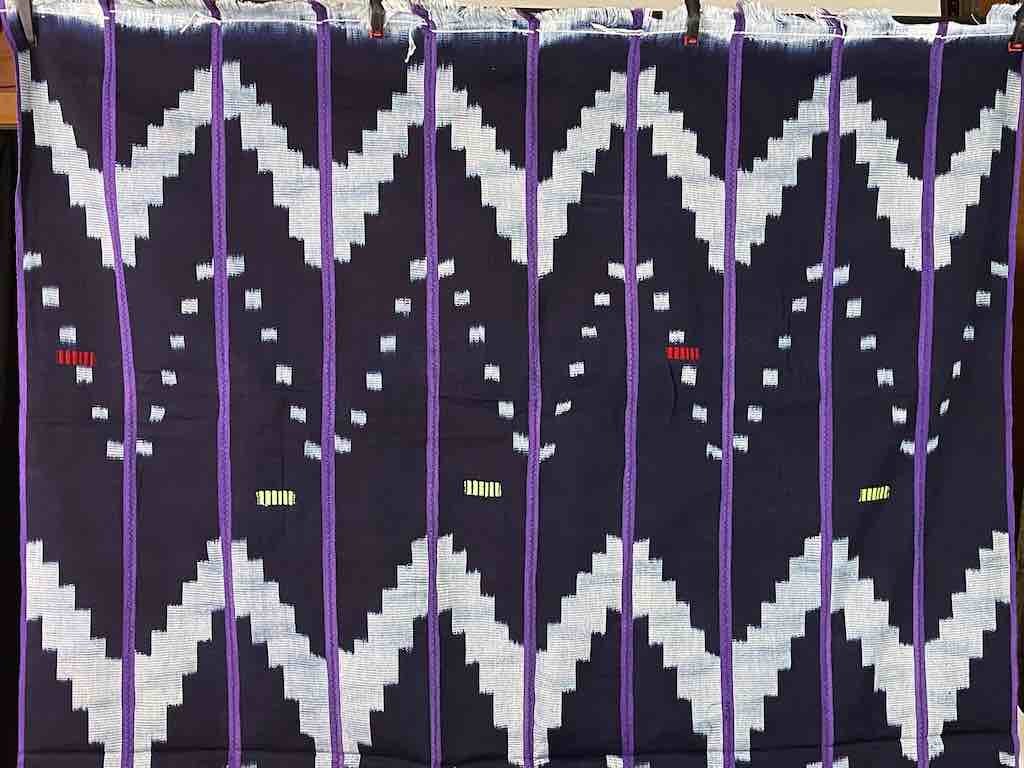 Baule African Cloth Textile "Wrapper" | 62" x 42"