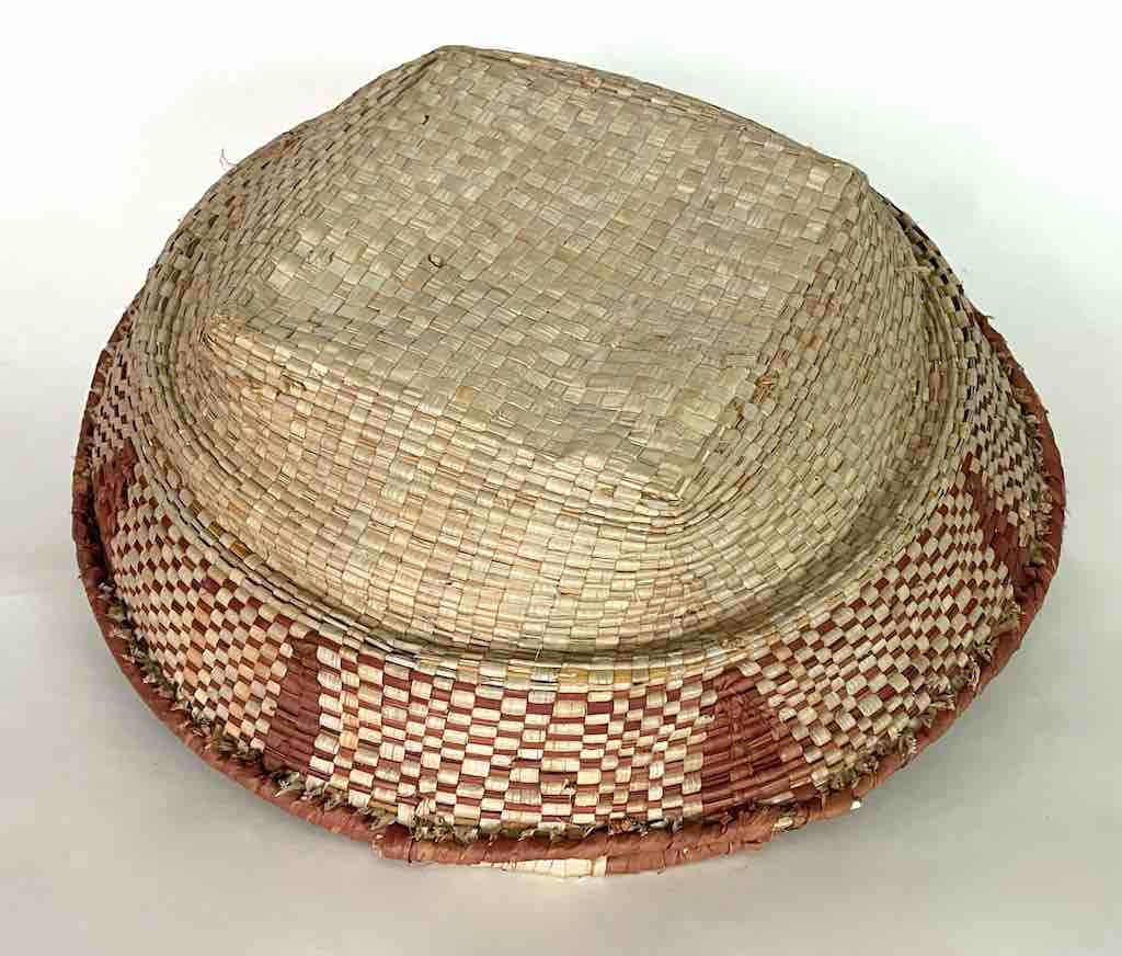 Rare "Soft" Straw Shallow Woven Mali Basket | 4 x 15"