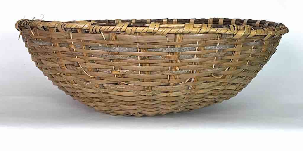 XL Shallow Split Bamboo Basket - Benin | 9 x 27"