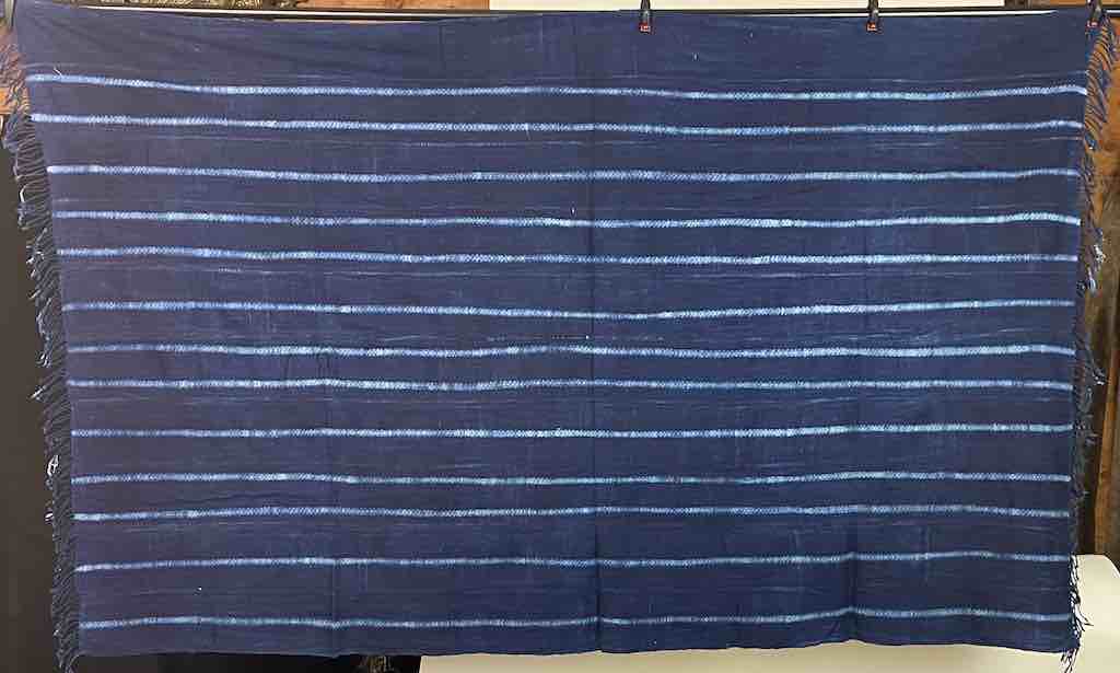 Vintage Mossi Indigo Textile "Wrapper" | 66 x 41"