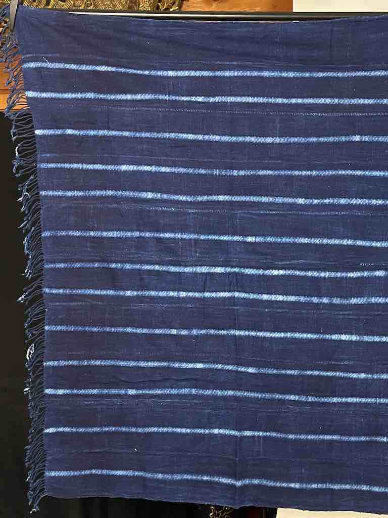 Vintage Mossi Indigo Textile "Wrapper" | 66 x 41"