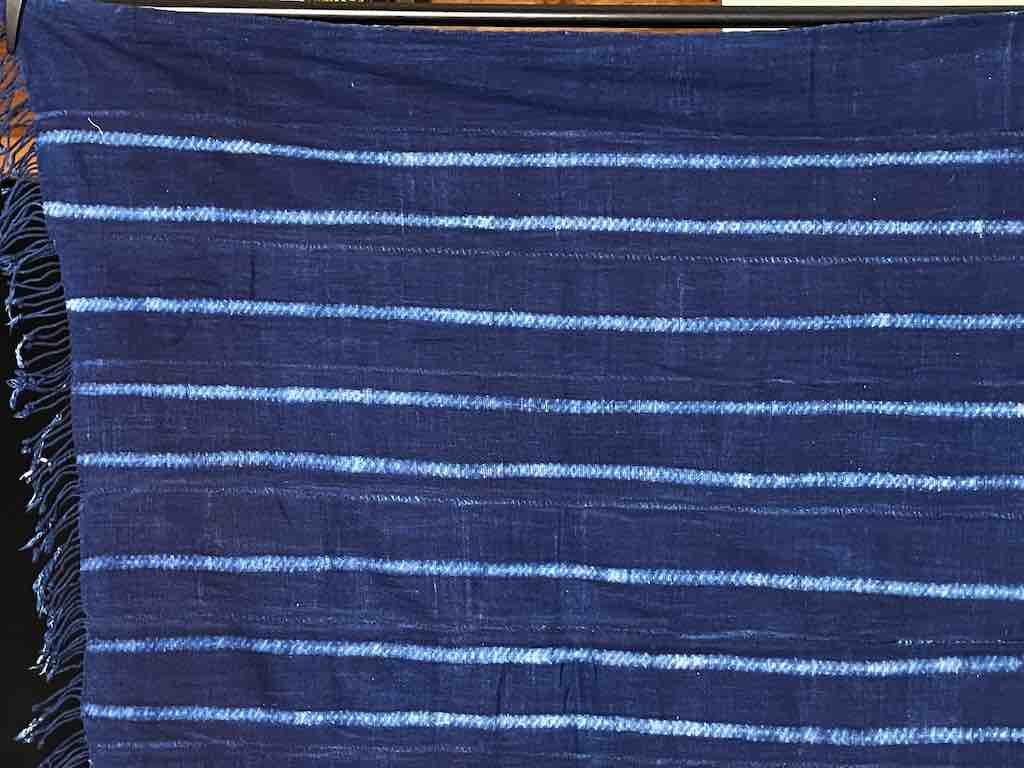 Vintage Mossi Indigo Textile "Wrapper" | 66 x 41"