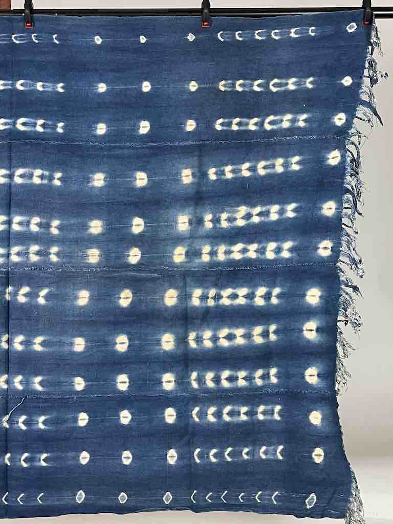 Vintage Mossi Indigo Textile "Wrapper" | 52 x 38"
