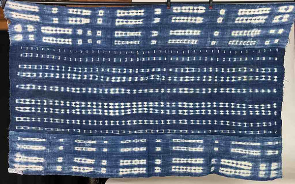 Vintage Mossi Indigo Textile "Wrapper" | 54 x 34"