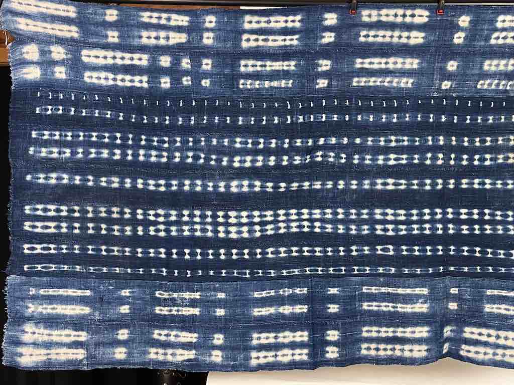 Vintage Mossi Indigo Textile "Wrapper" | 54 x 34"