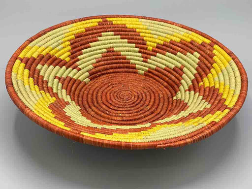 Finest Quality Handwoven Batoro Raffia Basket/Bowl | 9"