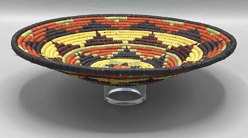 Finest Quality Handwoven Batoro Raffia Basket/Bowl | 8"