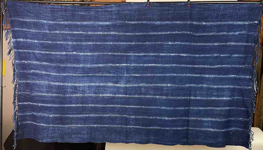 Vintage Mossi Indigo Textile "Wrapper" | 70 x 42"