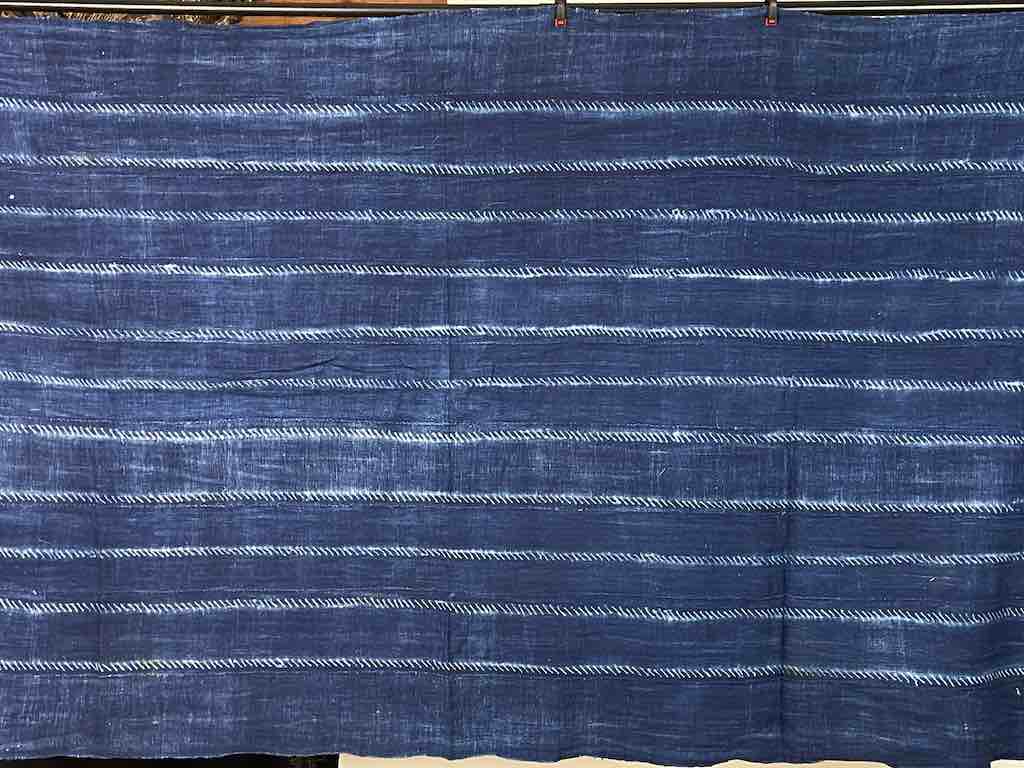 Vintage Mossi Indigo Textile "Wrapper" | 70 x 42"