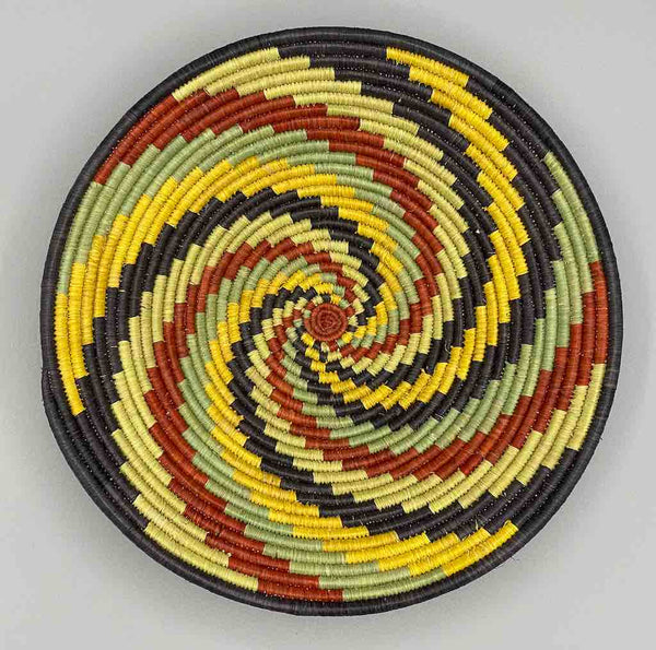 Finest Quality Handwoven Batoro Raffia Basket/Bowl | 10"