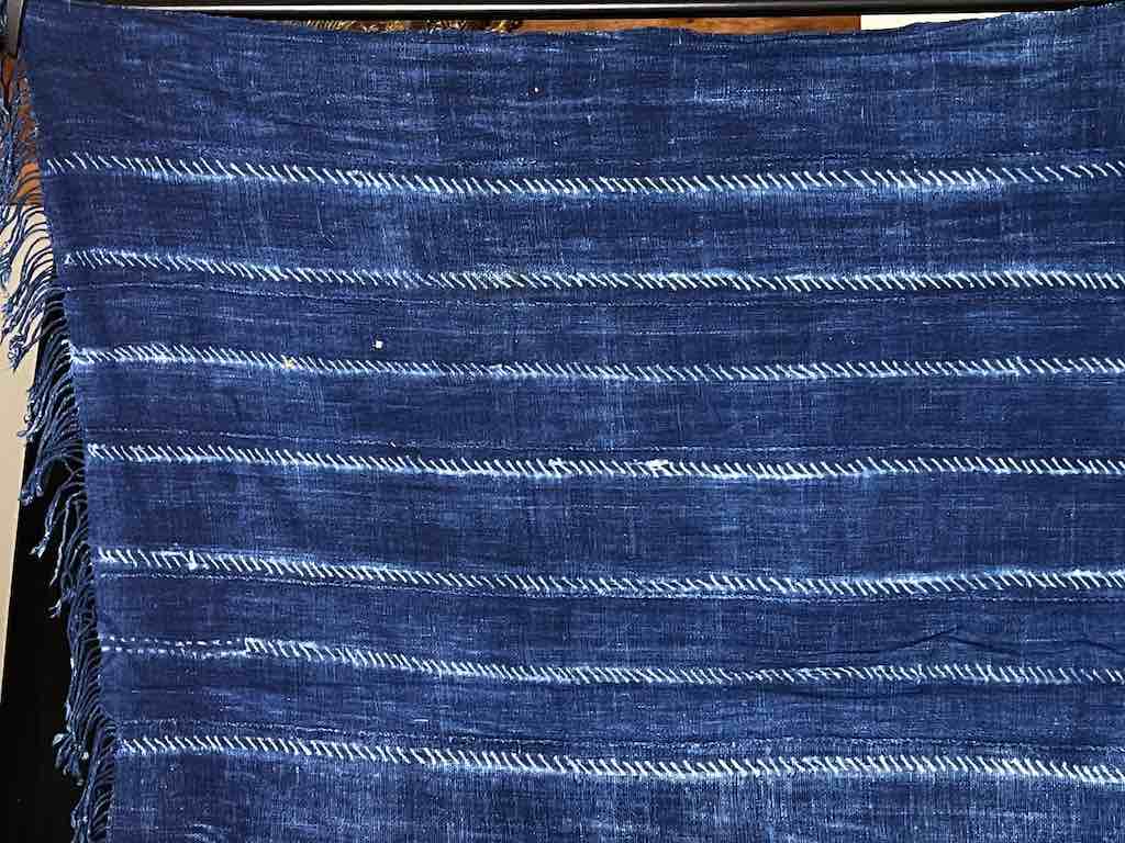 Vintage Mossi Indigo Textile "Wrapper" | 70 x 42"