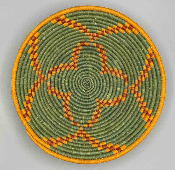 Finest Quality Handwoven Batoro Raffia Basket/Bowl | 10"