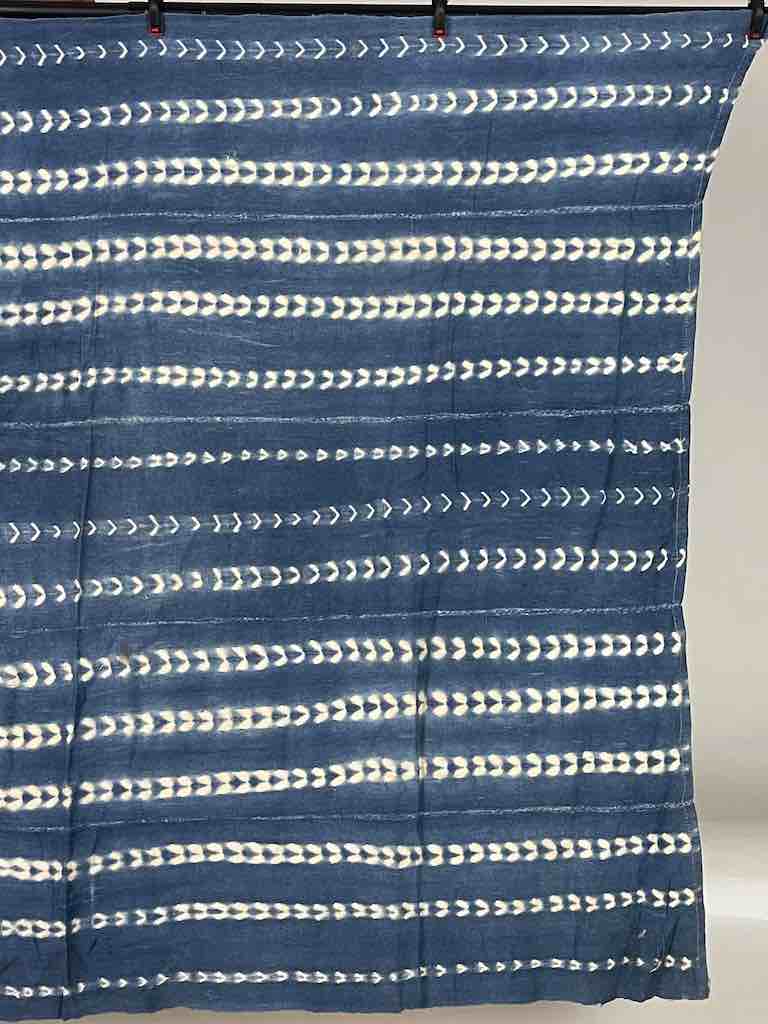 Vintage Mossi Indigo Textile "Wrapper" | 54 x 43"