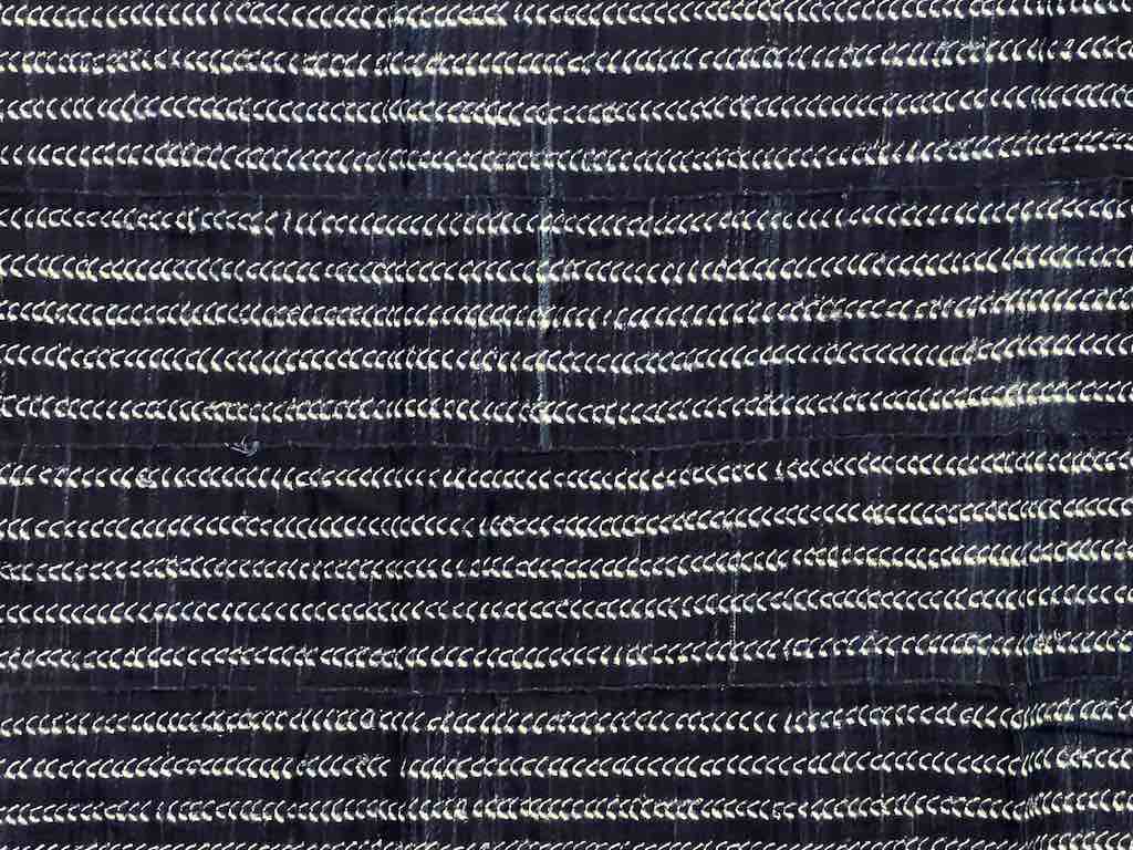 Vintage Fulani Indigo Textile "Wrapper" from Mali | 54 x 44"