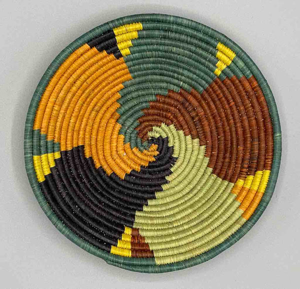 Finest Quality Handwoven Batoro Raffia Basket/Bowl | 7"