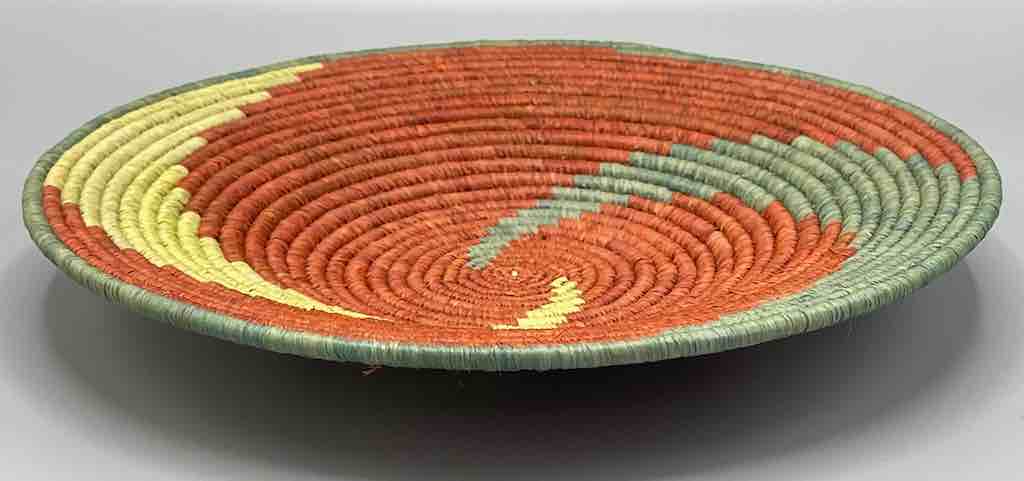 Finest Quality Handwoven Batoro Raffia Basket/Bowl | 9"