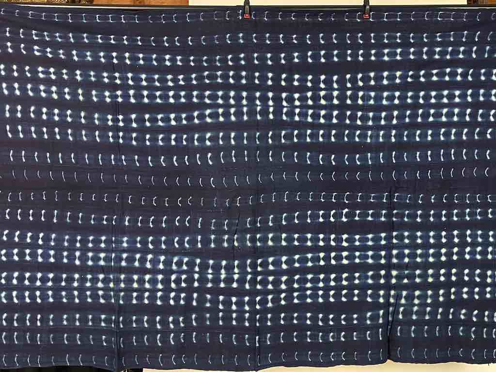 Vintage Mossi Indigo Textile "Wrapper" | 60 x 40"