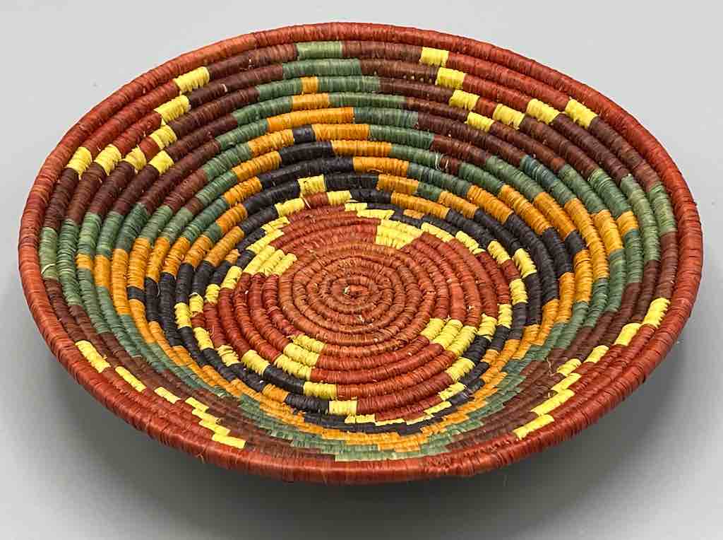 Finest Quality Handwoven Batoro Raffia Basket/Bowl | 7"