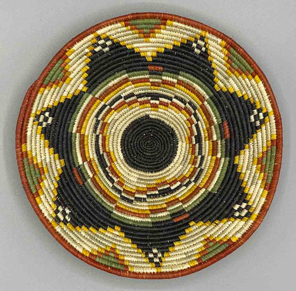 Finest Quality Handwoven Batoro Raffia Basket/Bowl | 7"