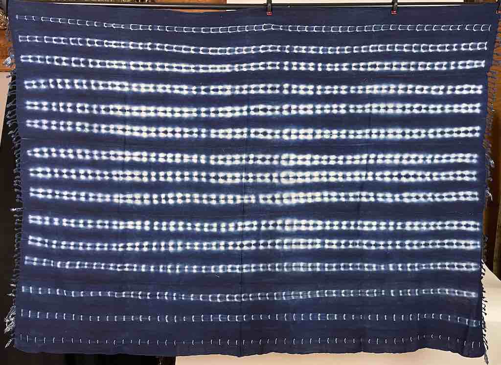 Vintage Mossi Indigo Textile "Wrapper" | 60 x 44"