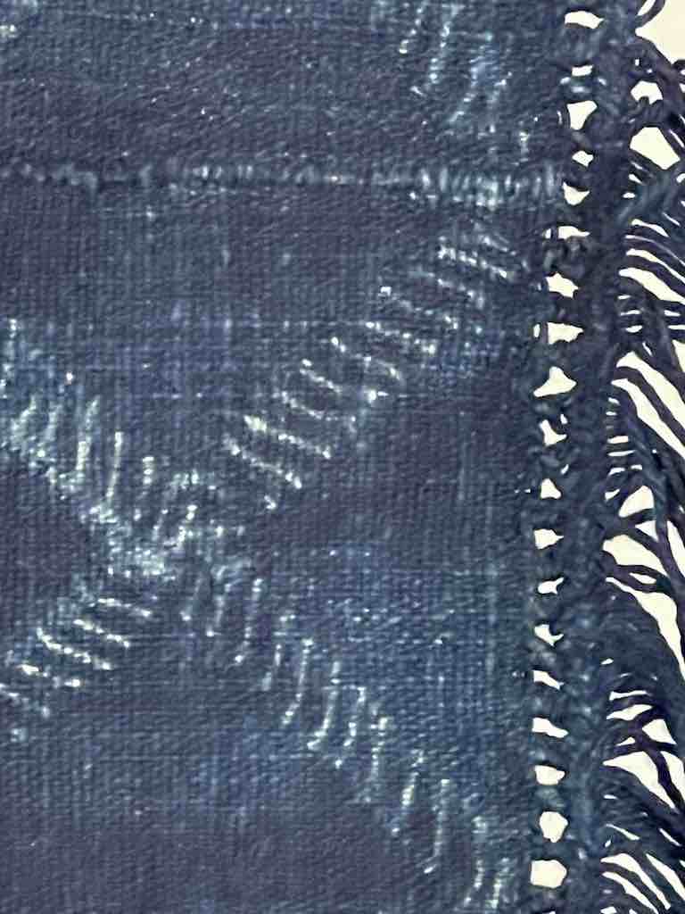 Best Quality Vintage Mossi Indigo Textile "Wrapper" | 58 x 37"