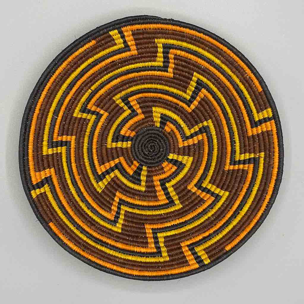 Finest Quality Handwoven Batoro Raffia Basket/Bowl | 8"