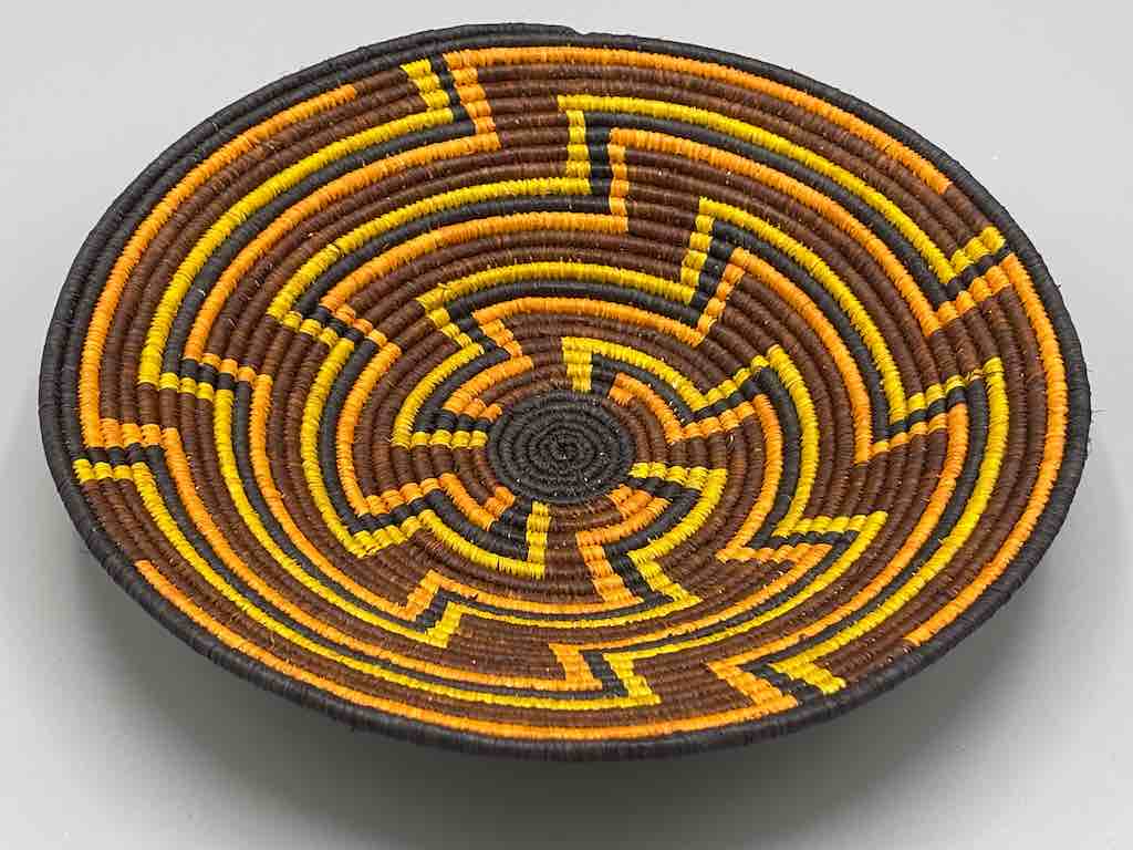 Finest Quality Handwoven Batoro Raffia Basket/Bowl | 8"