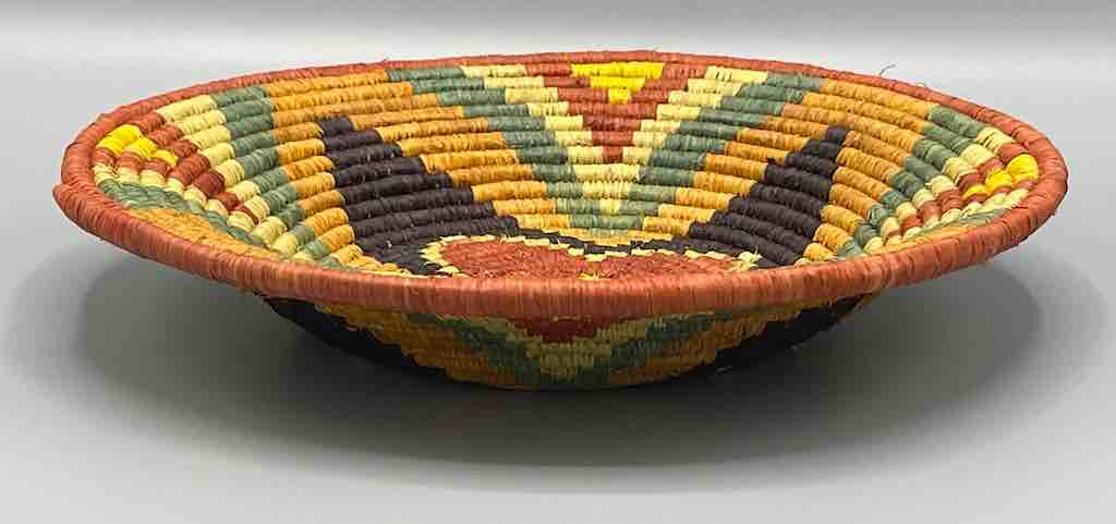 Finest Quality Handwoven Batoro Raffia Basket/Bowl | 8"