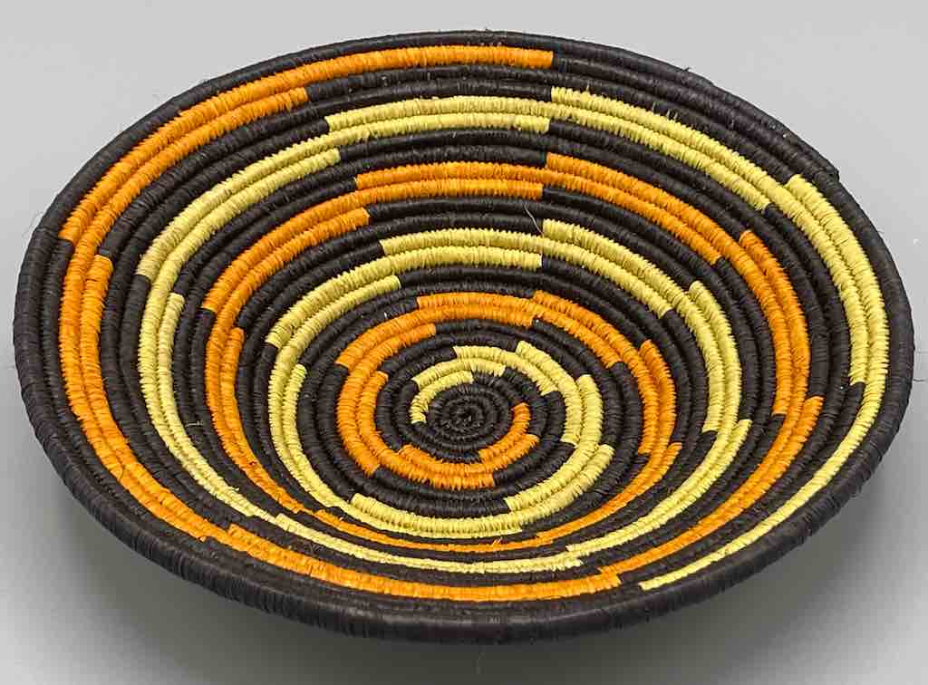 Finest Quality Handwoven Batoro Raffia Basket/Bowl | 7"