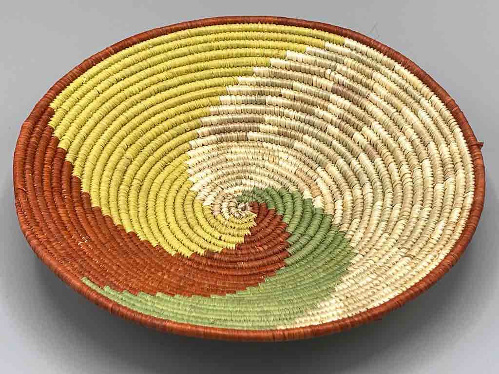 Finest Quality Handwoven Batoro Raffia Basket/Bowl | 7"