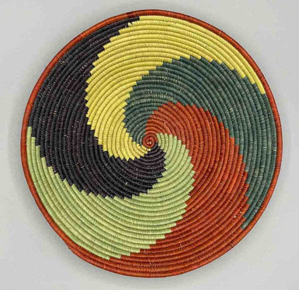 Finest Quality Handwoven Batoro Raffia Basket/Bowl | 10"