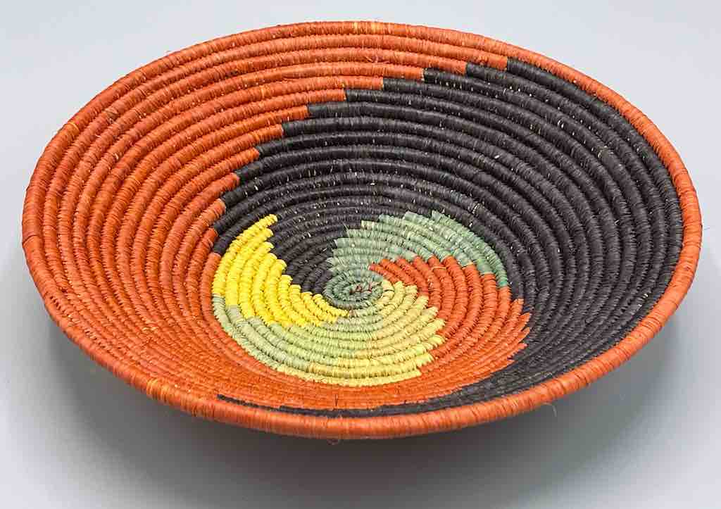 Finest Quality Handwoven Batoro Raffia Basket/Bowl | 8"