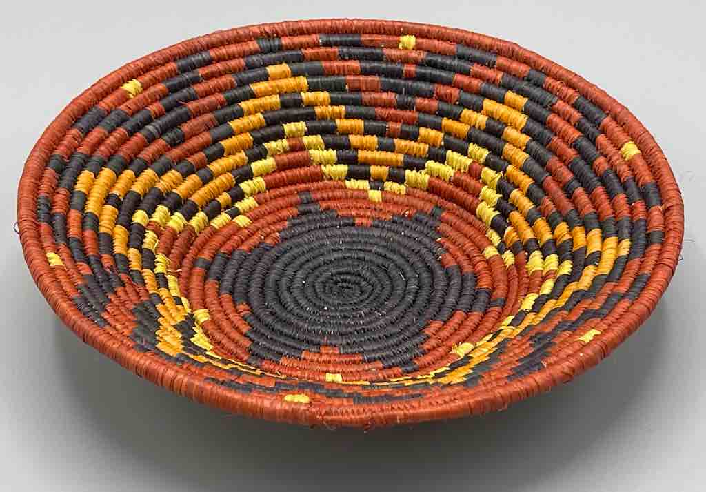 Finest Quality Handwoven Batoro Raffia Basket/Bowl | 8"