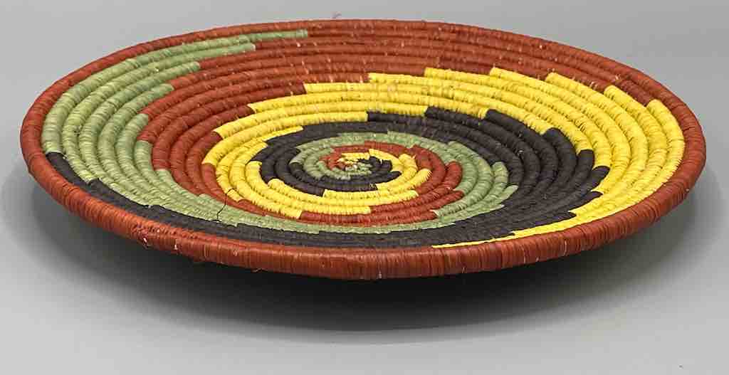 Finest Quality Handwoven Batoro Raffia Basket/Bowl | 8"