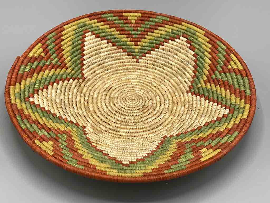 Finest Quality Handwoven Batoro Raffia Basket/Bowl | 10"