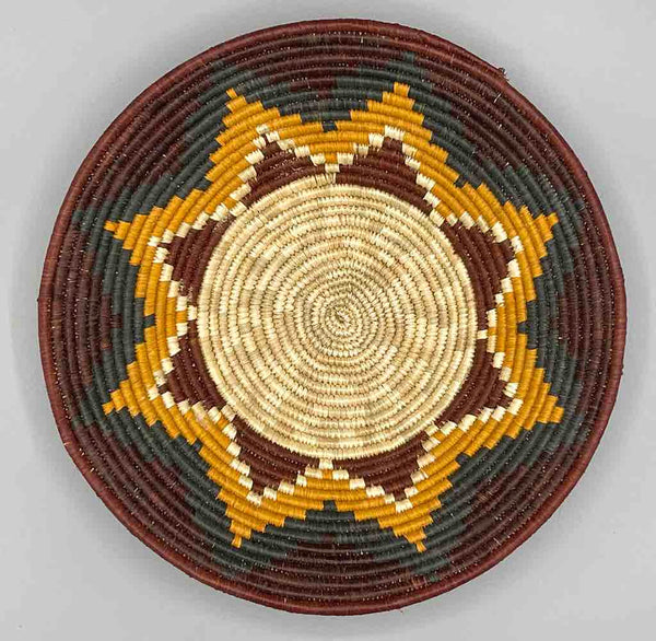 Finest Quality Handwoven Batoro Raffia Basket/Bowl | 10"