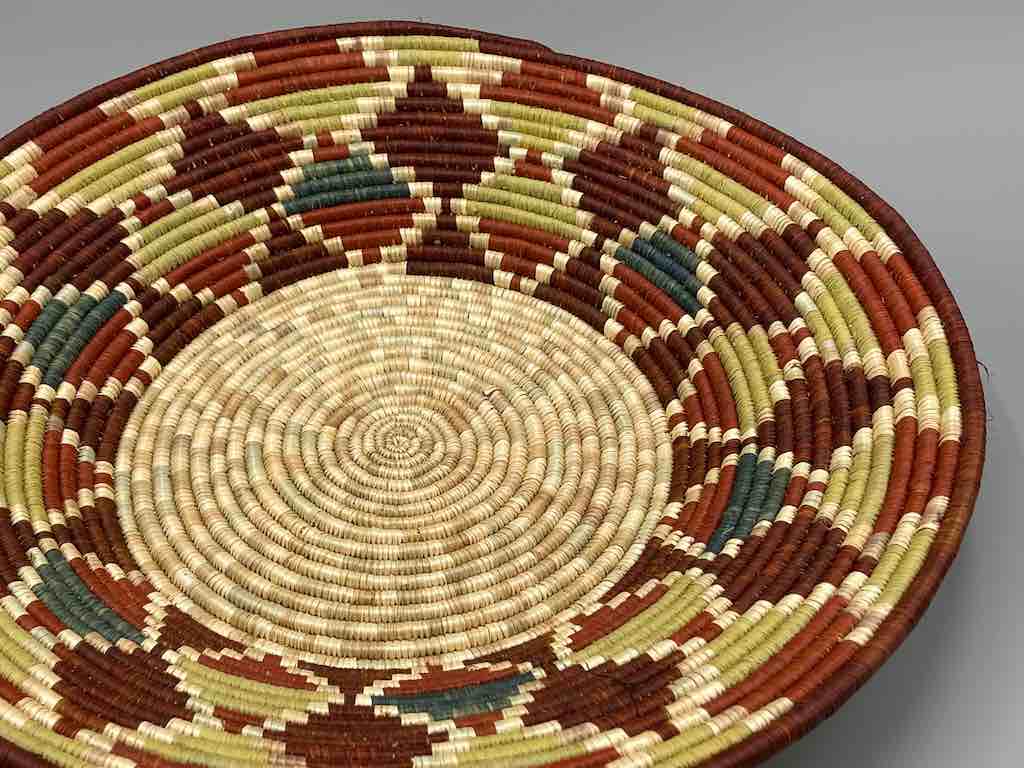 Finest Quality Handwoven Batoro Raffia Basket/Bowl | 14"