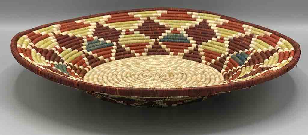 Finest Quality Handwoven Batoro Raffia Basket/Bowl | 14"