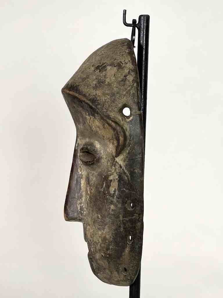 Ceremonial-style African Lega Tribal Mask from Congo (DRC)