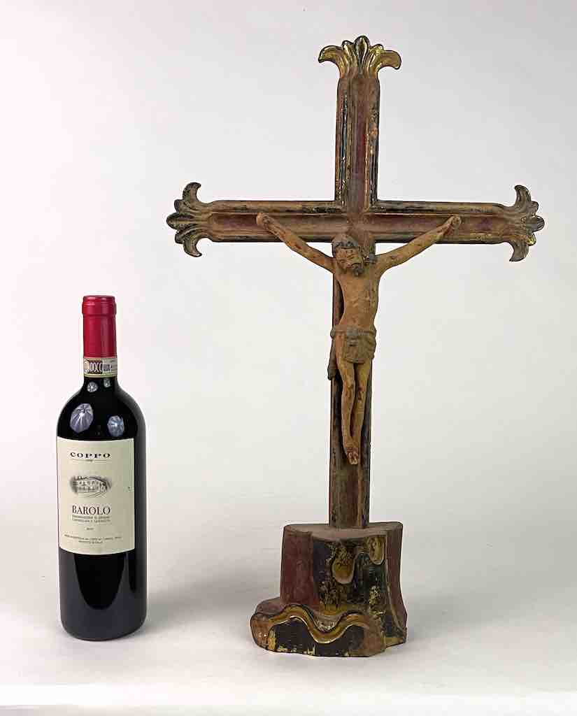 Antique French-Vietnamese Catholic Crucifix