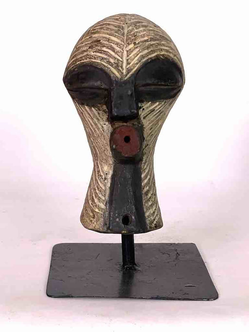 Small Ceremonial-style African Kifwebe Tribal Mask from Congo (DRC)