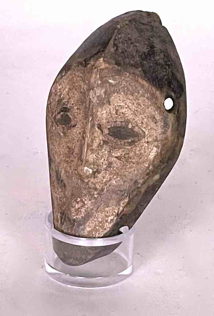 Small Ceremonial-style African Lega Tribal Mask from Congo (DRC)