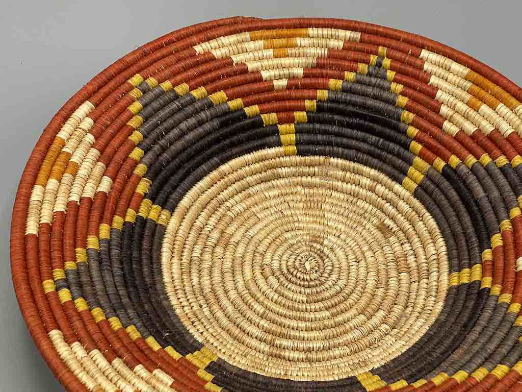 Finest Quality Handwoven Batoro Raffia Basket/Bowl | 11"