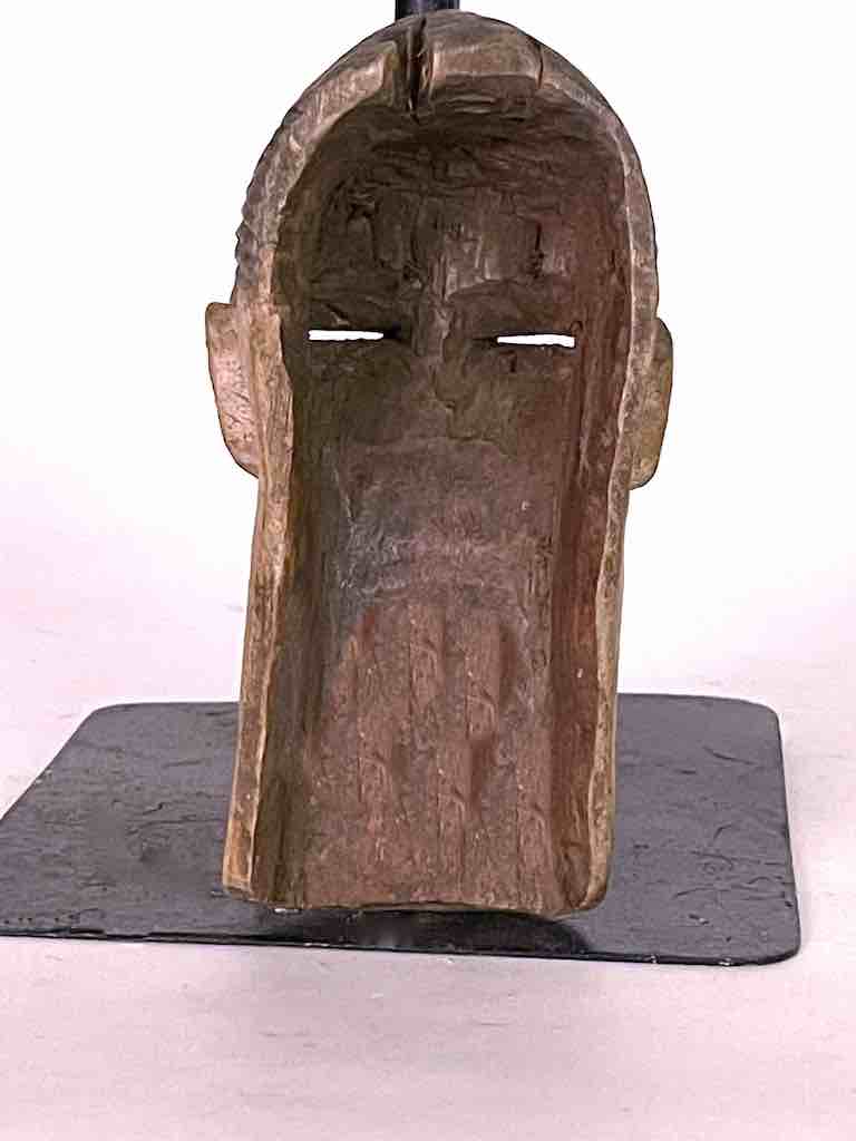Small Ceremonial-style African Kifwebe Monkey Tribal Mask from Congo (DRC)