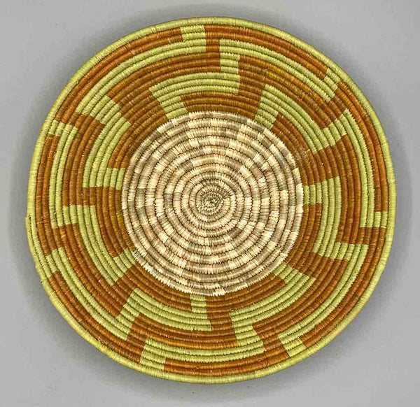 Finest Quality Handwoven Batoro Raffia Basket/Bowl | 9.5"