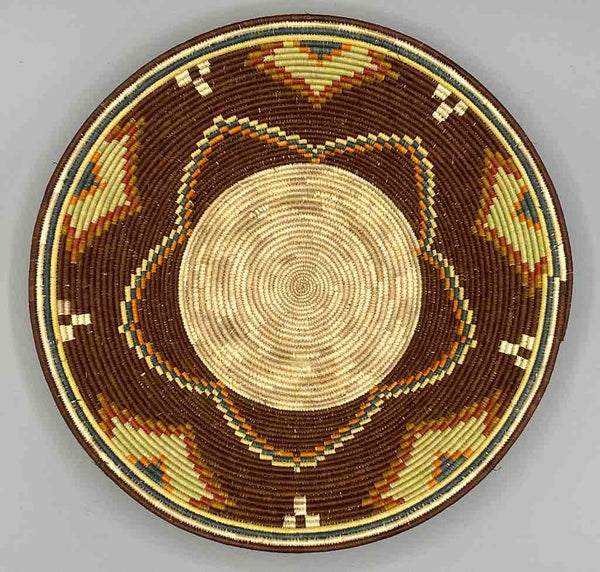 Finest Quality Handwoven Batoro Raffia Basket/Bowl | 11"