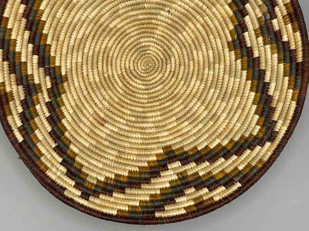 Finest Quality Handwoven Batoro Raffia Basket/Bowl | 11"